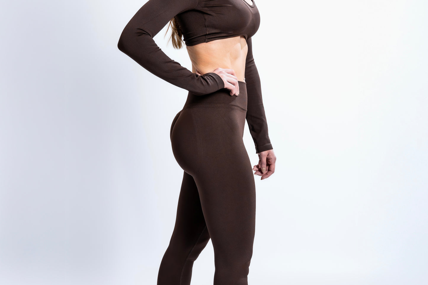 Booty leggings mb royal schwarz braun lifting hose