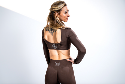 Booty leggings mb royal schwarz braun lifting hose leggings