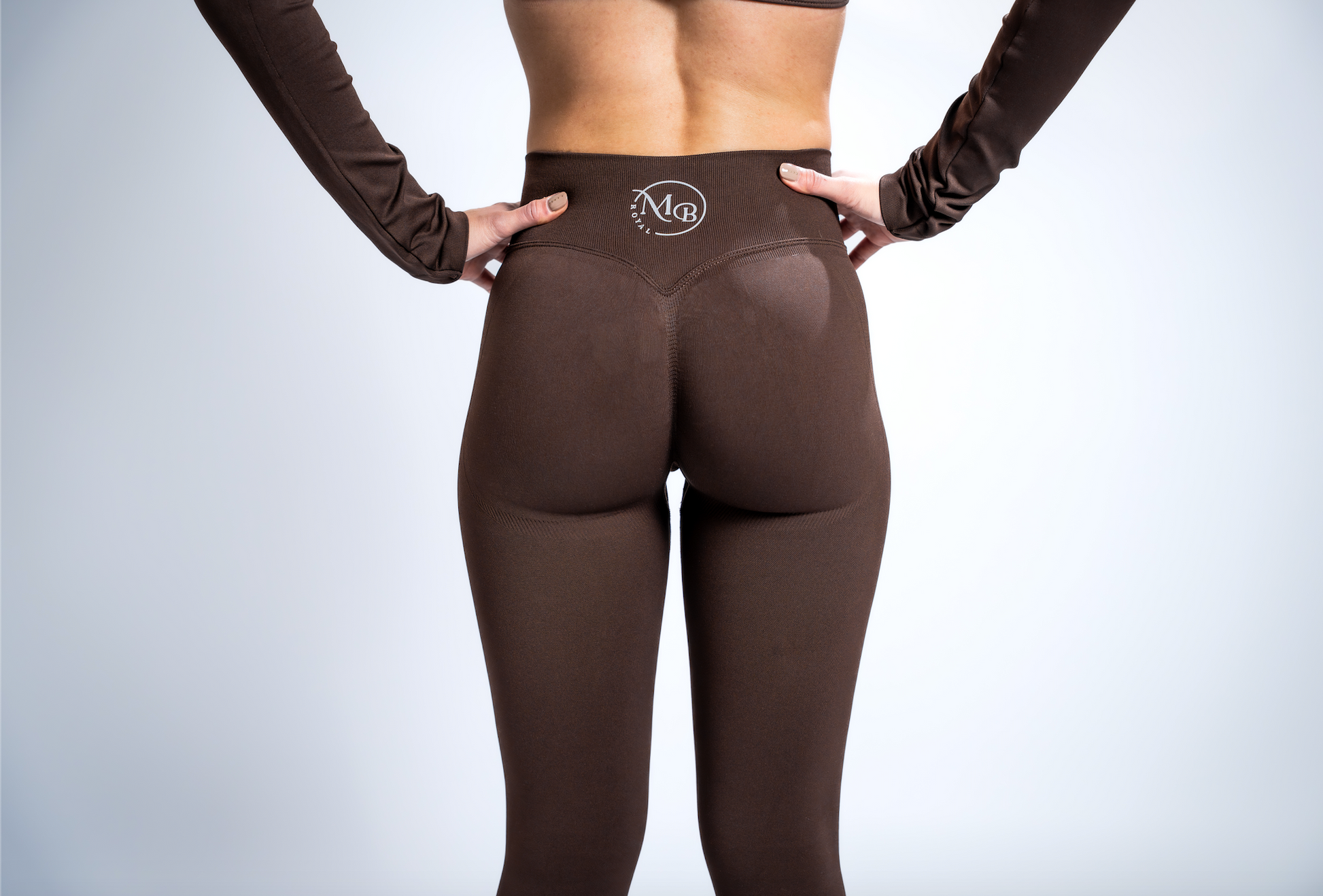 Booty leggings mb royal schwarz braun lifting hose