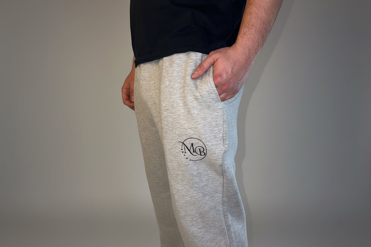 graue jogginghose männer mb royal bequem