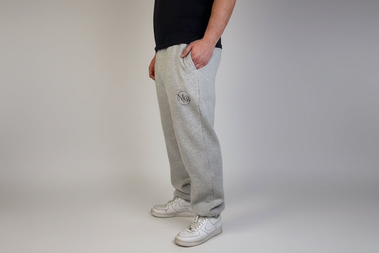 graue jogginghose männer mb royal bequem